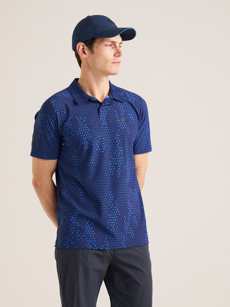 AOP Tech Camo Polo