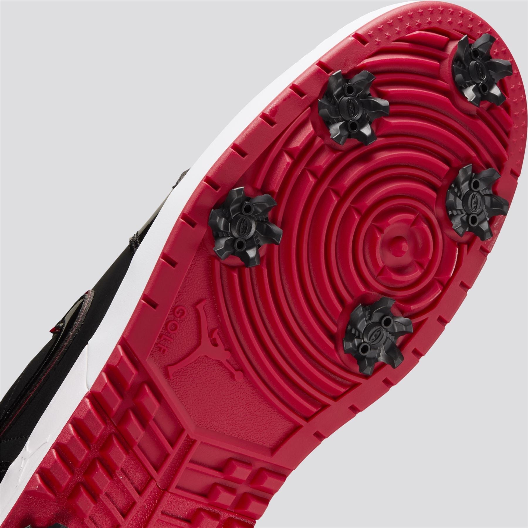 Air Jordan 1 Low Golf Shoes Black/Red – TRENDYGOLF UK