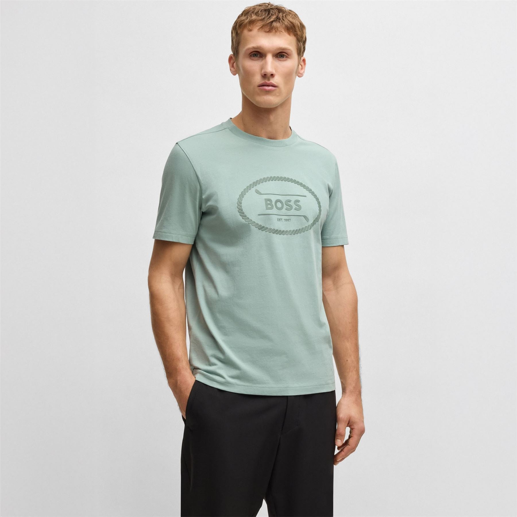 Tee Logo Heritage T-Shirt Open Green