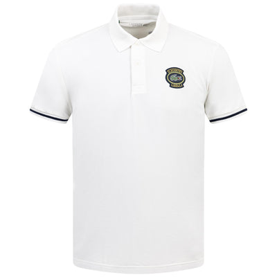 Ultra-Dry Classic Fit Poloshirt aus Bio-Baumwolle, Weiß – SS24