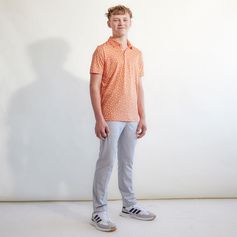 Boys Climacool Ultimate365 Printed Mesh Polo