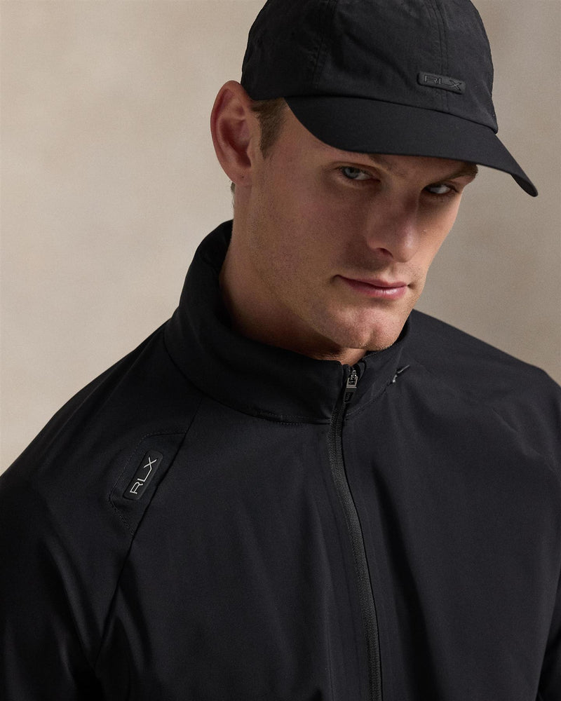 Lightweight Hooded Jacket Polo Black