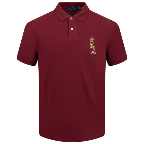 Polo Golf Bear Classic Fit Cotton Polo Red Carpet - AW24