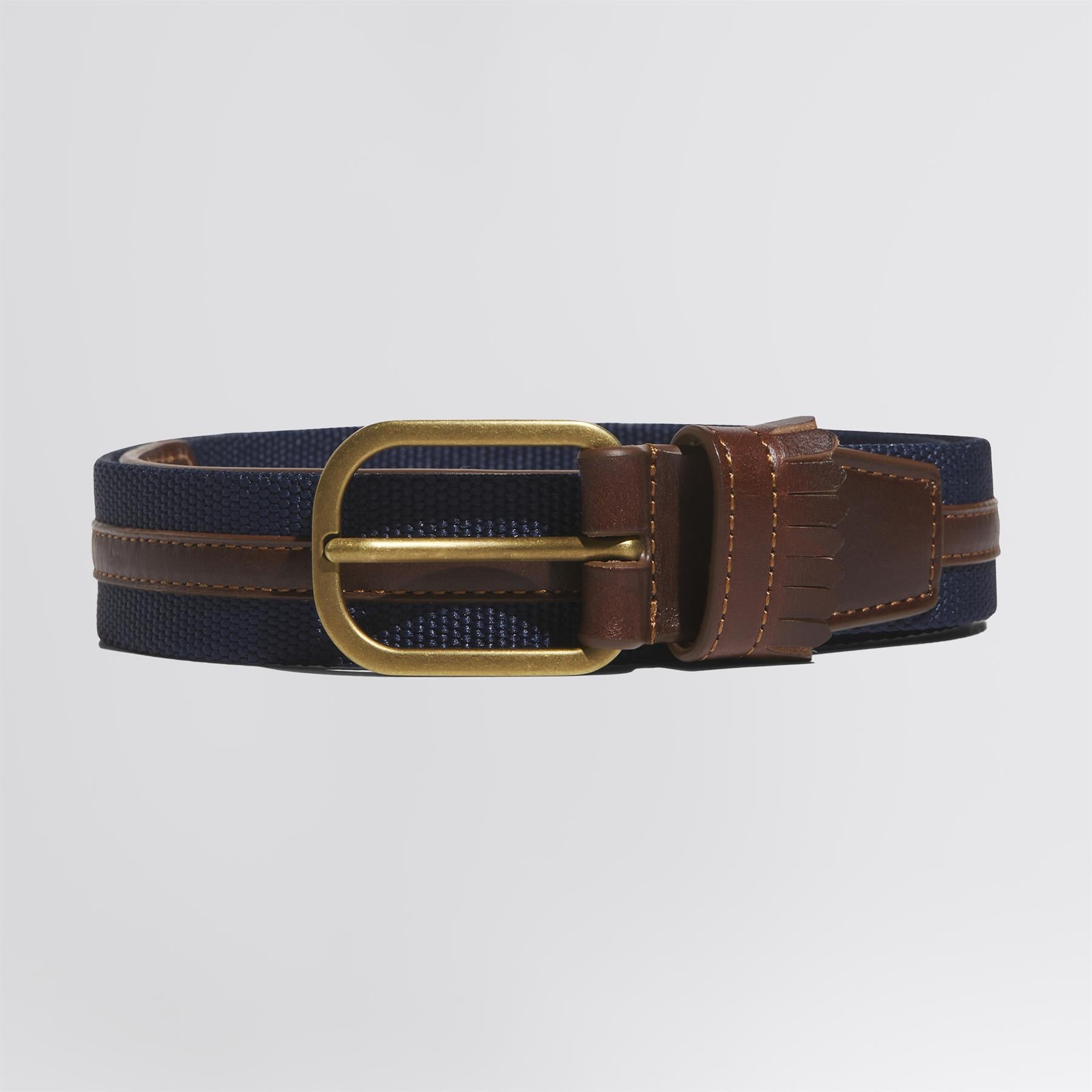 Leather Golf Belt Night Indigo