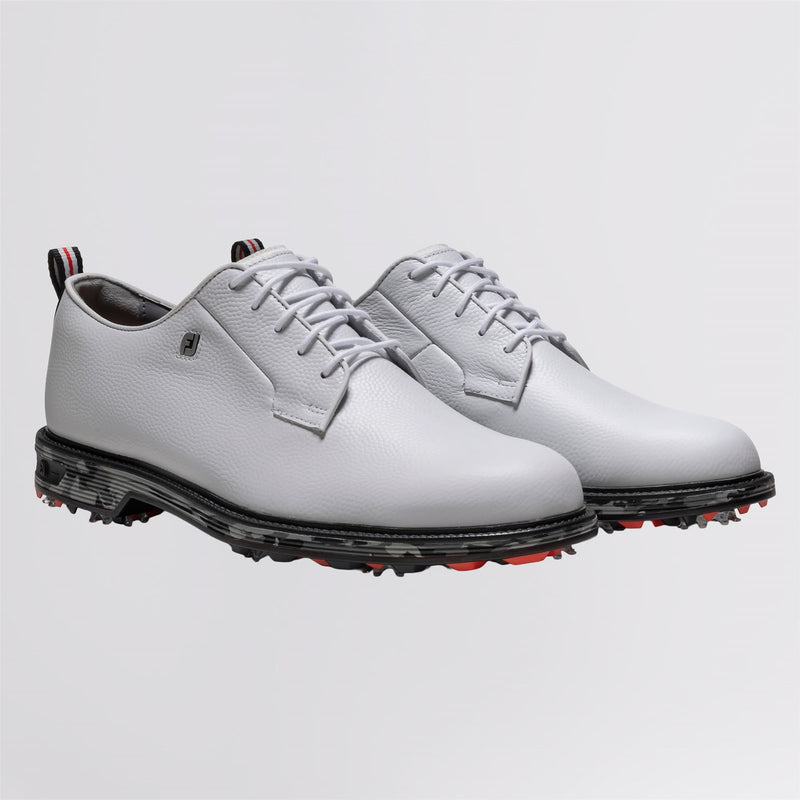 Premiere Series Field Spiked Golf Shoes White/Black/Red