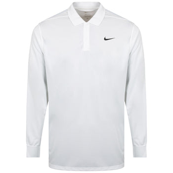 Dri-FIT Victory Solid LS Polo White