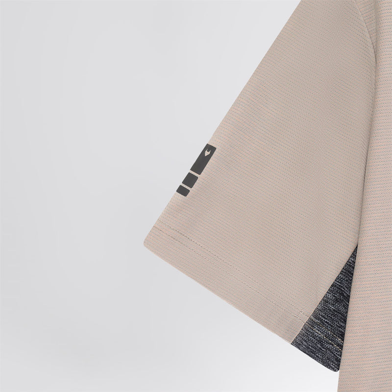 Panelled Polo Beige