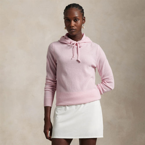 RLX Cashmere Hoodie Garden Pink