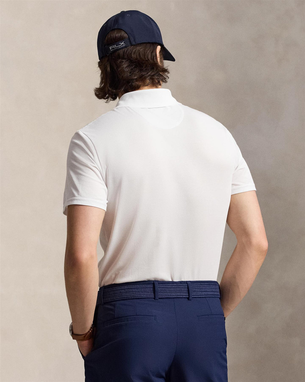 Knit Polo Ceramic White