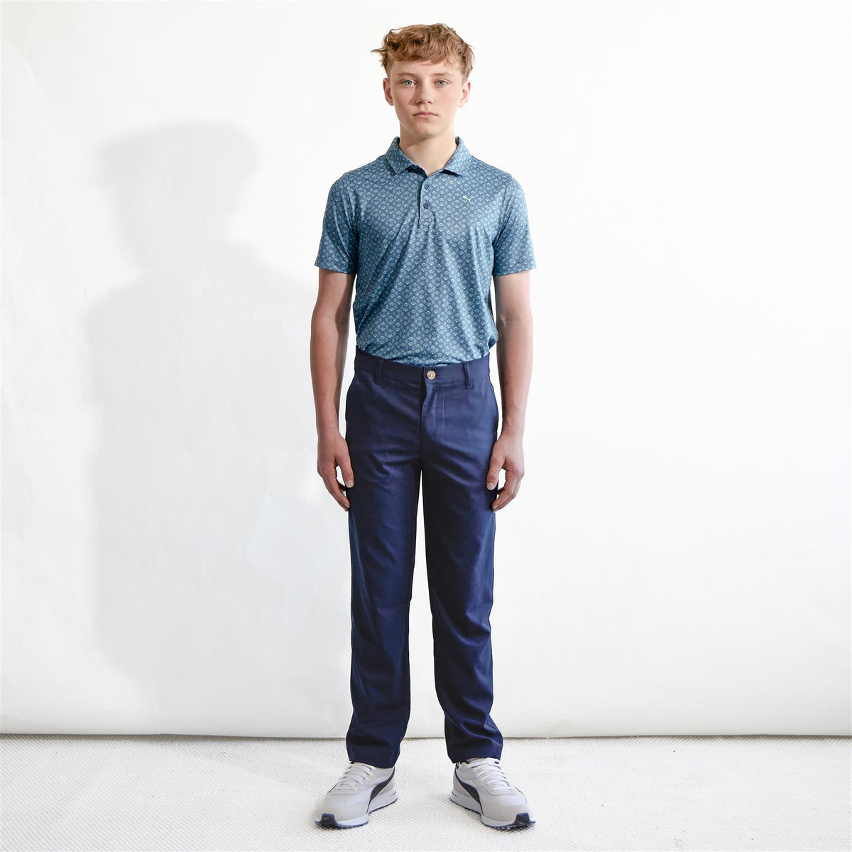Boys Golf Trousers Deep Navy
