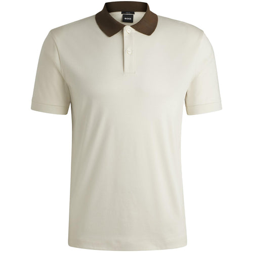 Phillipson 117 Cotton Polo Open White - W24