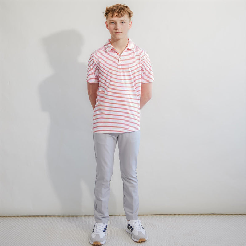 Boys Climacool Striped Polo