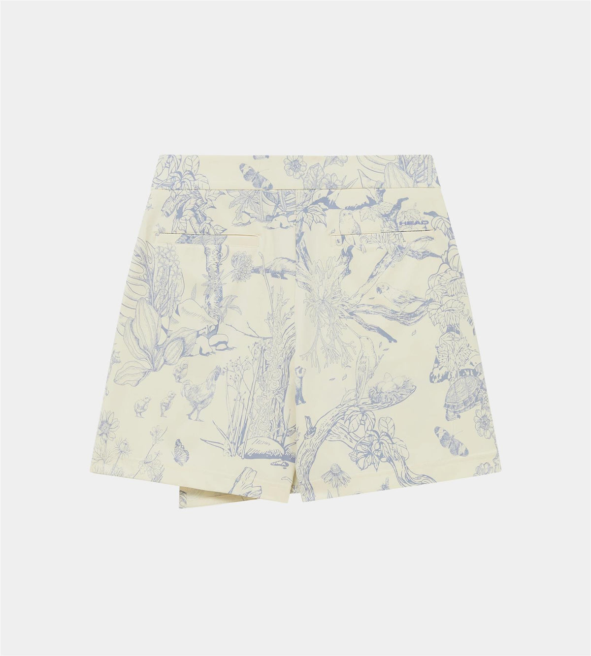 Signature Skort Cream/Blue/Forest