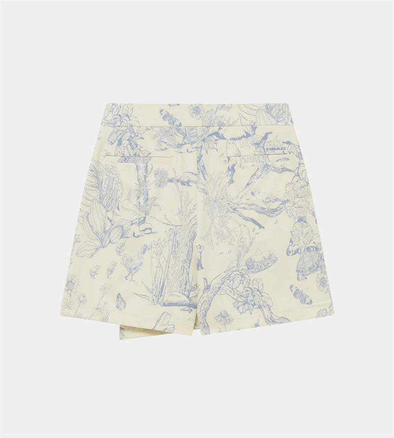 Signature Skort Cream/Blue/Forest