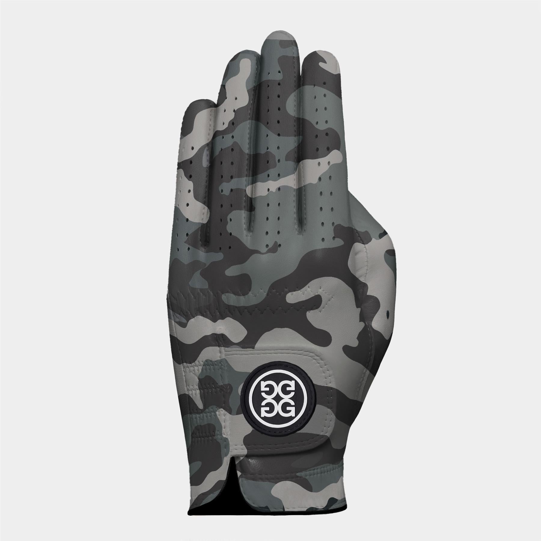 Signature Camo Left Hand Golf Glove Charcoal Camo