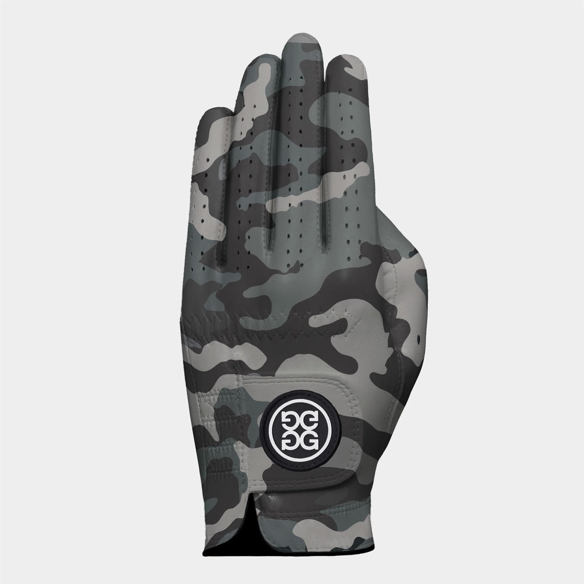 Signature Camo Left Handed Golf Glove Charcoal Camo