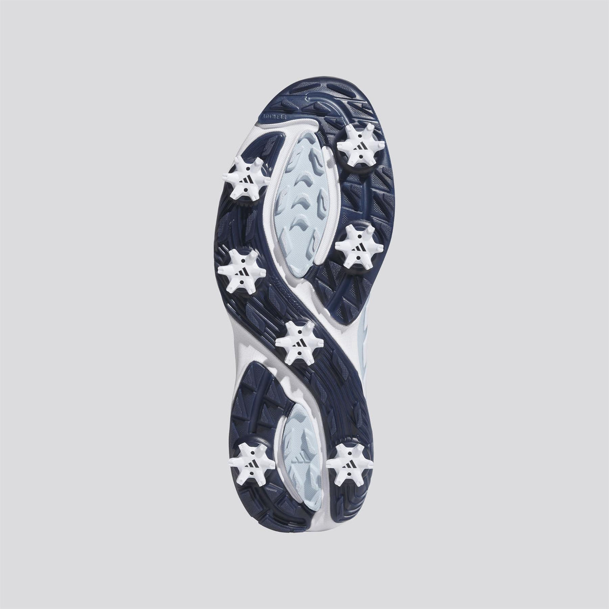 Adipower 26 Spiked Golf Shoes Footwear White/Collegiate Navy/Crystal Sky