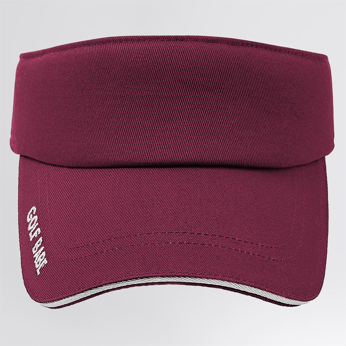 Golf Babe Visor Dark Red