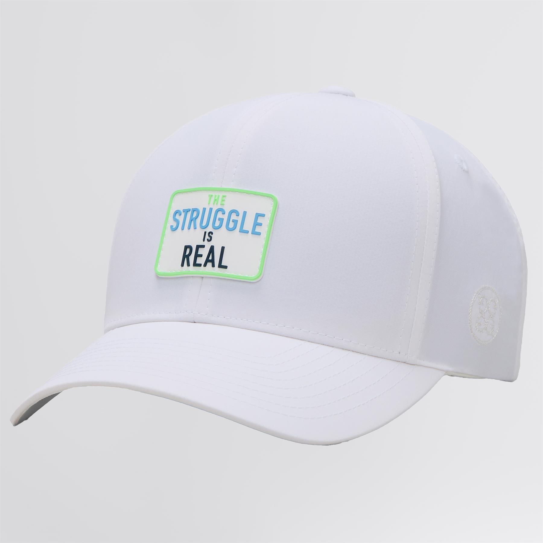 The Struggle Is Real Applique Low Profile Snapback Snow