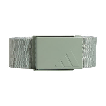 Reversible Webbing Belt Silver Green