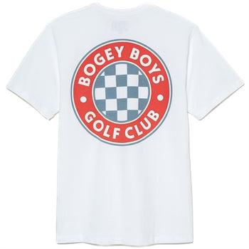 BBGC Check T-Shirt White