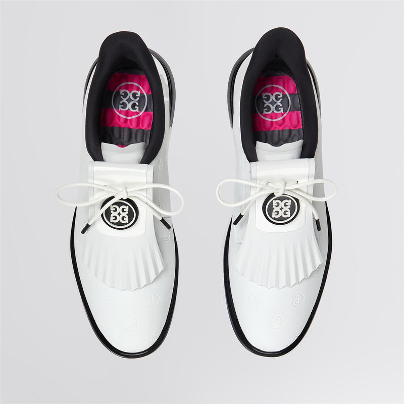 GALLIVAN2R TPU Heart G's Kiltie Golf Shoes Snow/Onyx