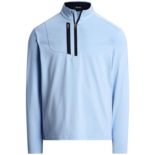 RLX Half Zip Stretch Jersey Mid Layer Office Blue - SS25