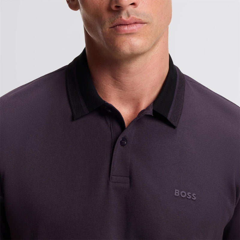Hole19 Logo Polo Medium Purple