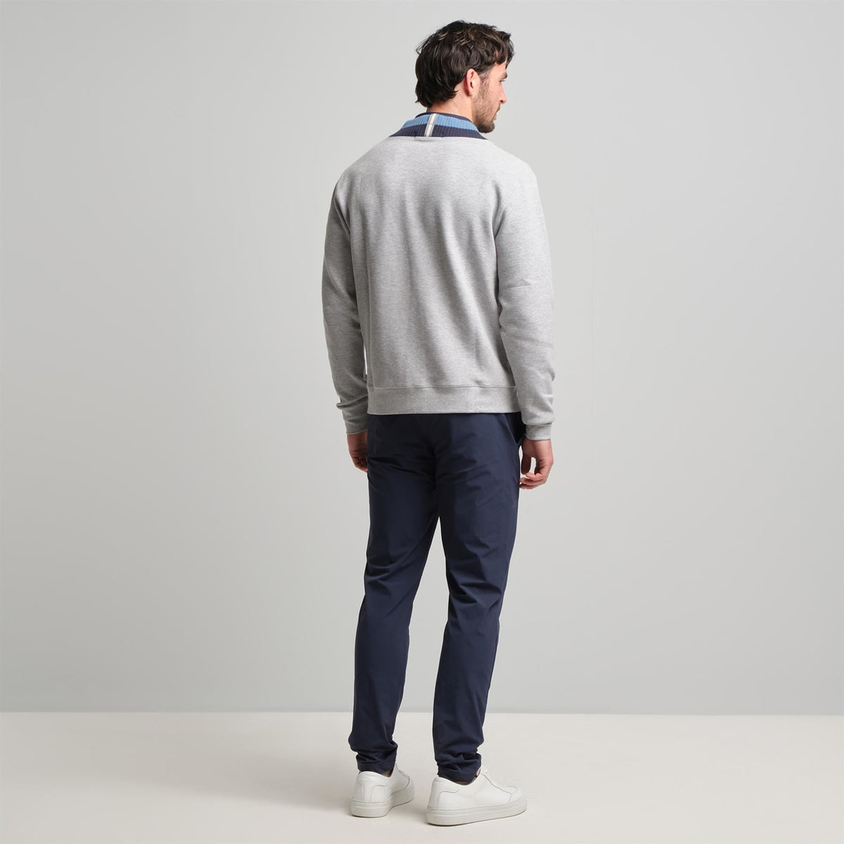Carter Cricket Sweater Light Grey Heather