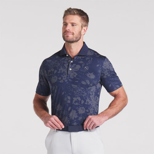 MATTR Rose Polo Deep Navy/Strong Grey - SS25