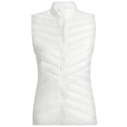 Womens Down Quilted Taffeta Tech Gilet Snow - SS25