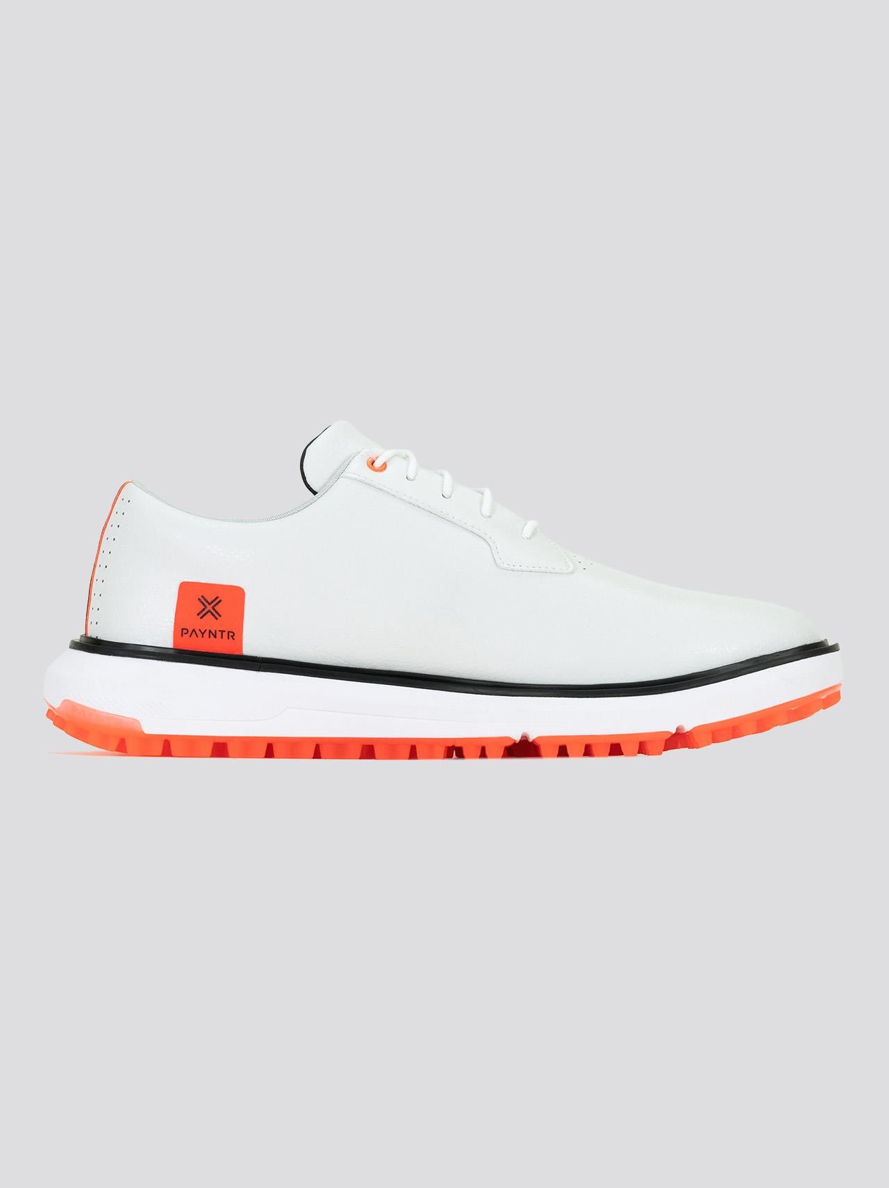 Reserve Classic Spikeless Golf Shoes White/Blaze