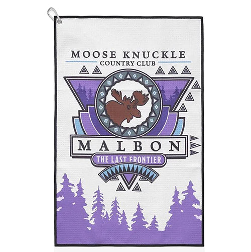 Moose Golf Towel White - AW24