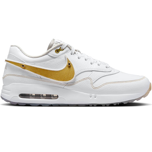 X Eastside Golf Air Max 1 '86 OG NRG Golf Shoes White/Metallic Gold - W24