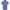 Troy Slim Fit Cotton Pique Polo Batik Bijou Blue