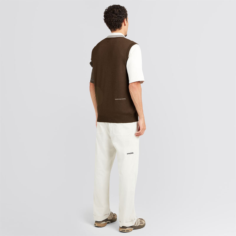 Merino Wool Vest Hickory