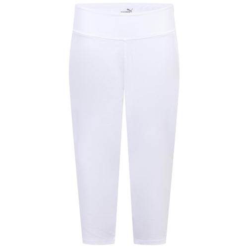 Womens Everyday Capri 3/4 Length Trousers White - SS24