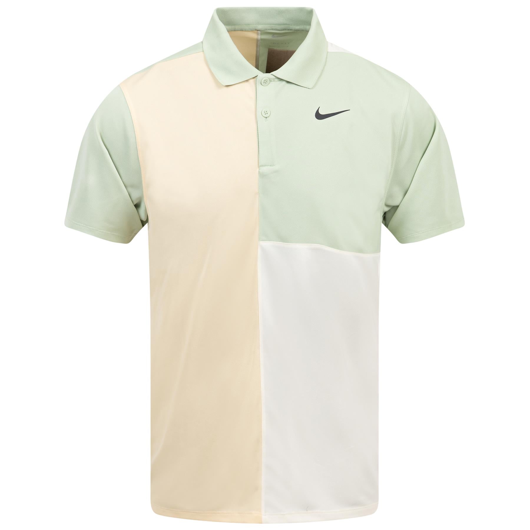 Dri-FIT Victory+ Colour Blocked Polo Honeydew Green