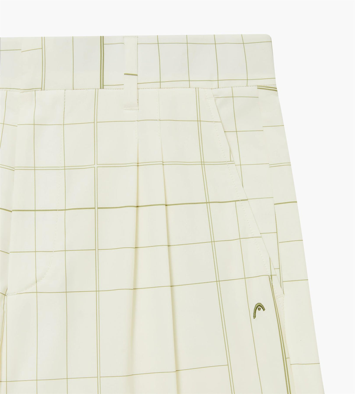 Double Pleated Trousers Score Card Print