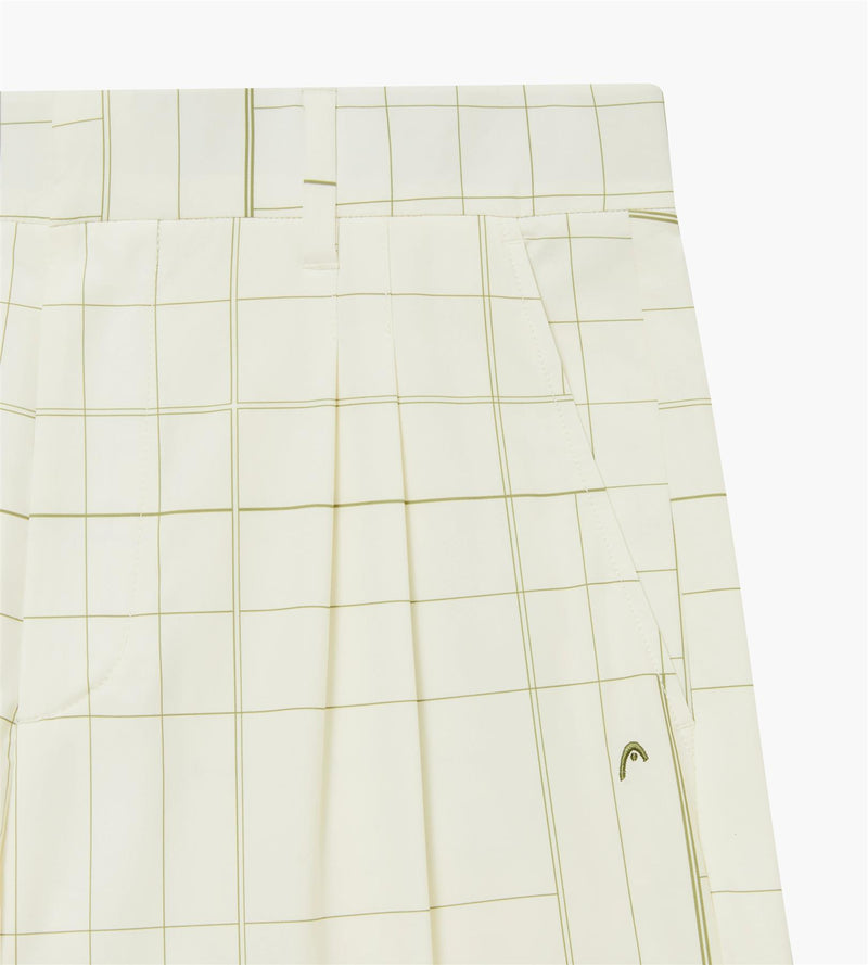 Double Pleated Trousers Score Card Print