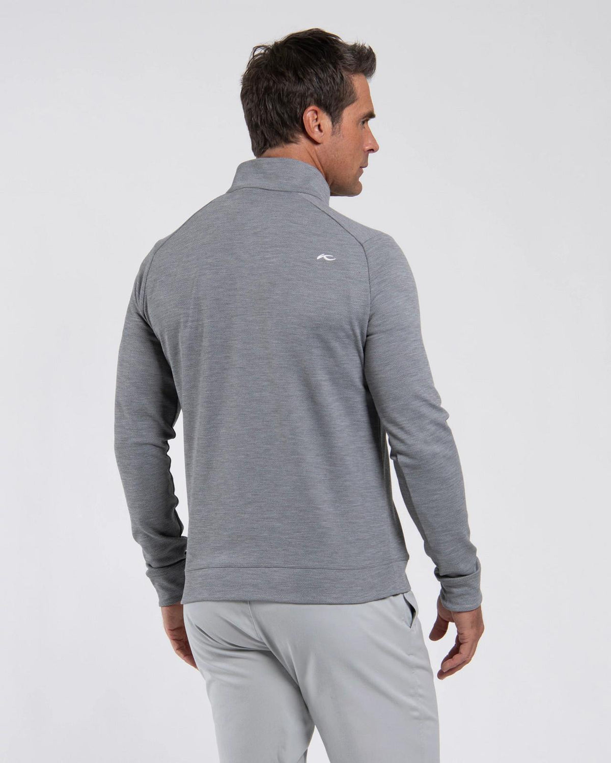 Essentials Half-Zip Pewter