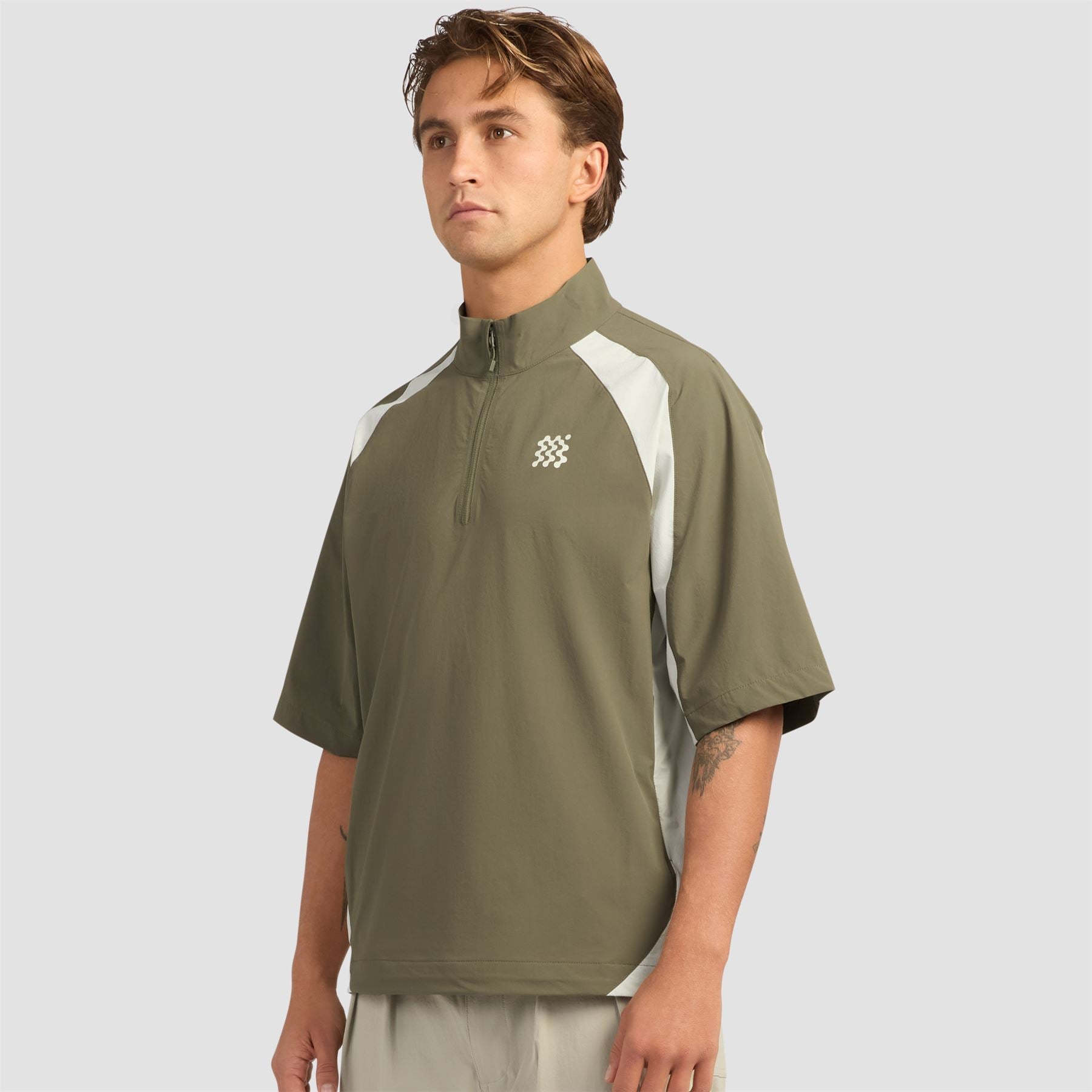 Tour Mid Layer Dark Olive