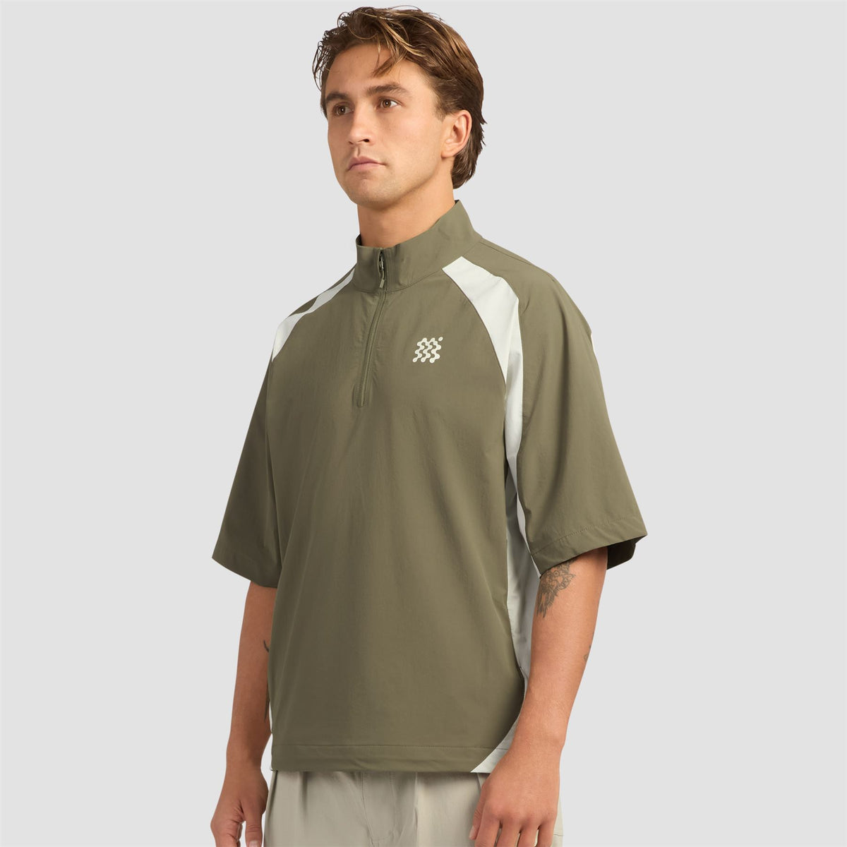Tour Mid Layer Dark Olive