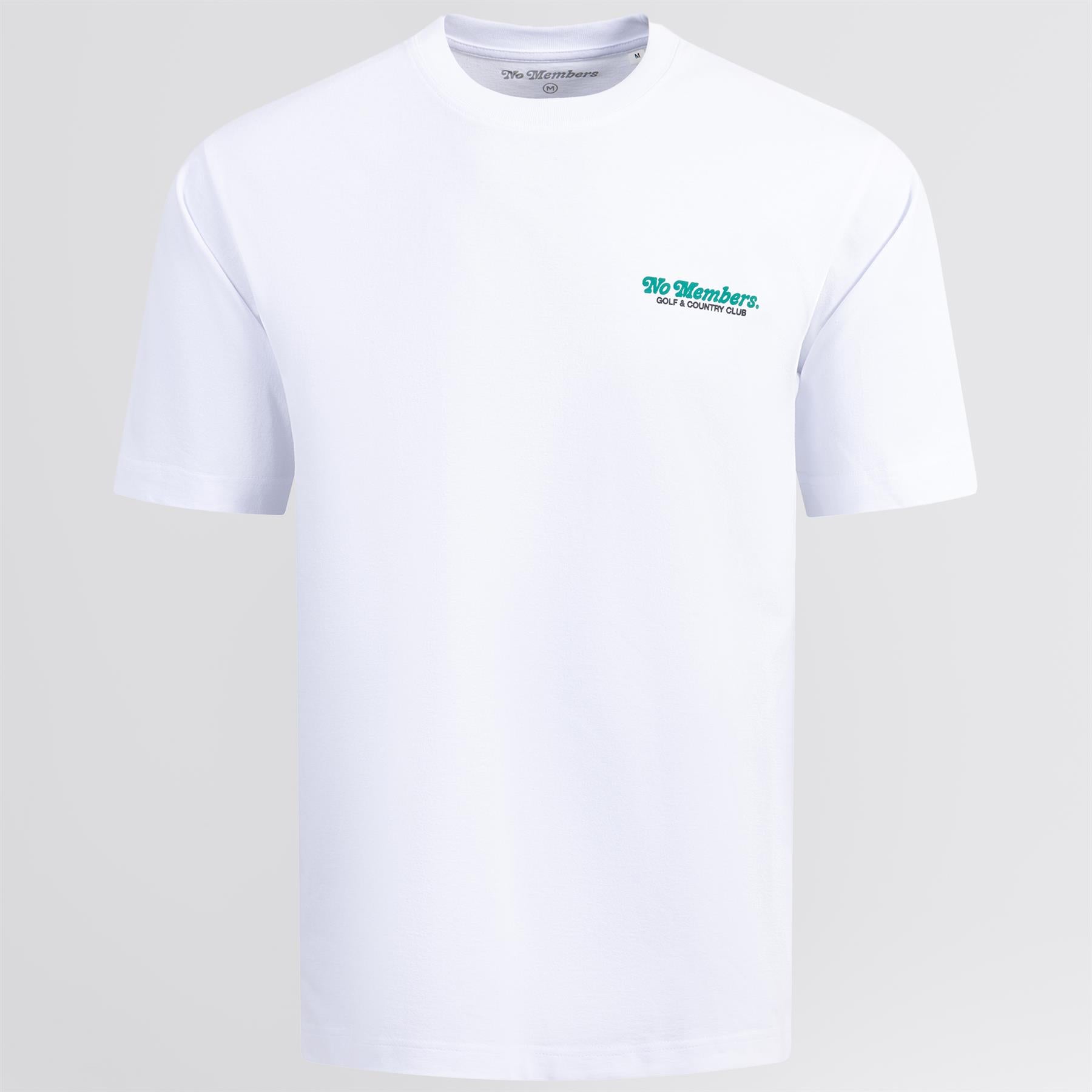 NM Circle Logo Tee White