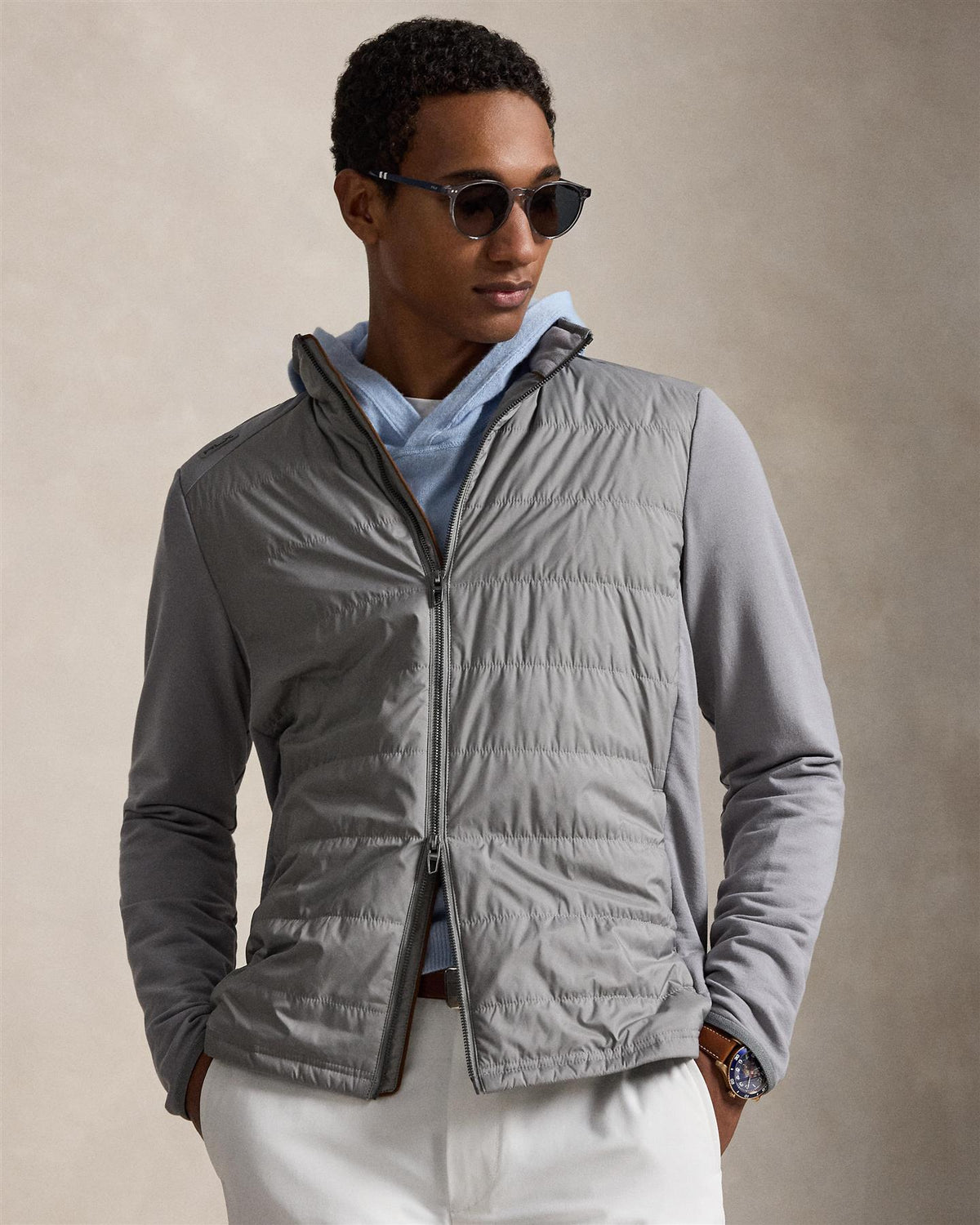 KnitFull ZipSweatshirt Peak Grey