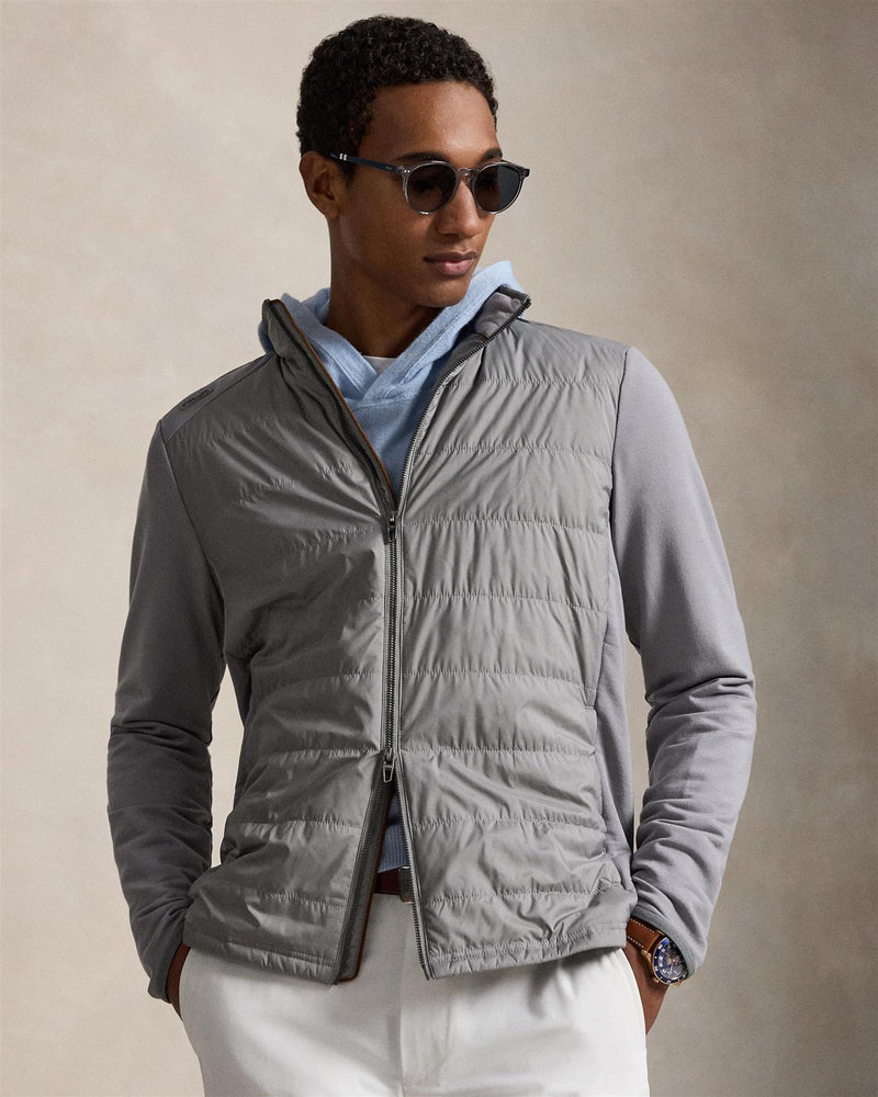 KnitFull ZipSweatshirt Peak Grey