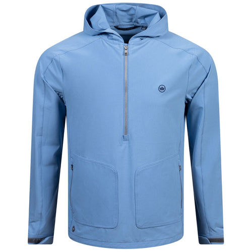 Quest Half Zip Hooded Jacket Brook Blue - AW24