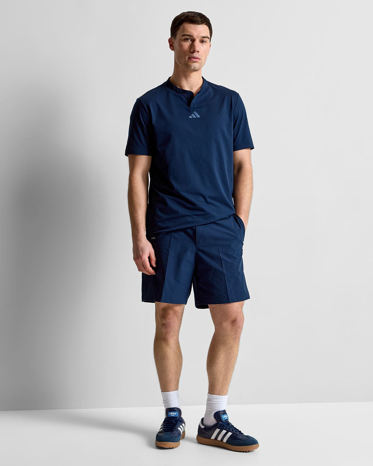 Beyond The Course Golf Club Twistknit Range T-Shirt Collegiate Navy