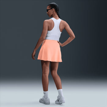 Dri-FIT Victory Mid Rise Skirt Apricot Agate/White
