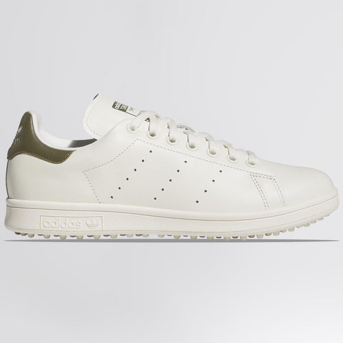 Stan Smith Spikeless Golf Shoes White/Olive Strata